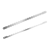 TOPPERFUN 2 Stück Brotschneidesäge Brotmesser Brotschleifmesser Manuelle Brotschneidemaschine...