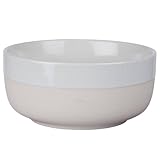 BUTLERS Müslischale 650 ml „Herz“ Steinzeug 650 ml – ME TIME – Müslischüssel weiß beige...