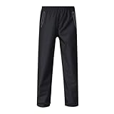 Dasongff Wasserdichte Outdoor-Hose, Unisex, Erwachsene, Regenhose, Motorrad, wasserdicht, Damen,...