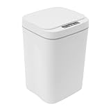 Fyssnn Abfalleimer, Sensor und Automatik Touchless Mülleimer, No Noise Wasserdicht Intelligenter...