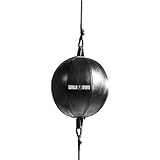 GORILLA SPORTS® Speedball - Doppelend, von Boden bis Decke, Durchmesser 20 cm, aus Kunstleder,...