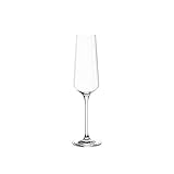 Leonardo Puccini Sekt-Glas, 1 Stück, spülmaschinenfestes Prosecco-Glas, Sekt-Kelch mit gezogenem...