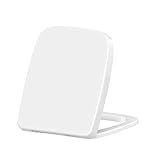 Grünblatt Premium WC Sitz 515215 Q-Form Duroplast Toilettendeckel Klobrille Absenkautomatik...