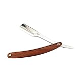 VALICLUD Chic Vintage Manuelles Rasiermesser für Herren Haarschneider für Bart und Haare Tragbar...