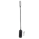 Sunicon -Buch Licht, USB wiederaufladbare Blockierungsklamme auf Lampe 3 Helligkeit Schrittless...
