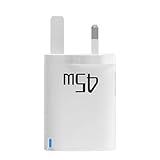 -Wandladegerät, Schnellladeblock,Schnellladegerät, europäischer Reisestecker-Adapter | PD 45W...