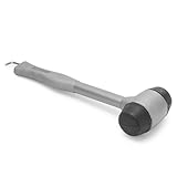 MOSCATELLI Vielseitiger, robuster und ergonomischer Campinghammer mit Haken zum Entfernen von...