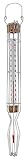 Lantelme Analog-Einkochthermometer 110 °C mit Drahtfassung – Für Einkochen, Einwecken, Einmachen...