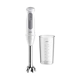 Braun Stabmixer MultiQuick 5 MQ 50001 M, 1000W, 21 Geschwindigkeitsstufen+Turbo, Edelstahl...