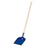 Turk 32729 Flachrandschaufel für Kinder, mit Holzstiel, 70 cm (Farbe zufällig, 1 Stück)