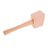 KONTONTY Holzhammer Aus Massivem Buchenholz Handwerkzeug Mallet Für Schreiner Holzarbeiten...