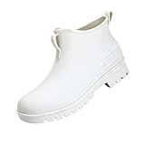 CCOOfhhc Sommerschuhe Wasserdichter Outdoorschuhe Atmungsaktiv Boots Halbohe Regenstiefel...