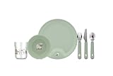 Mepal – Kinder Geschirrset 6-teilig Mepal Mio – Kinder Geschirr – Inklusive Kinderglas,...