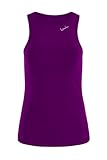 WINSHAPE Damen Functional Light and Soft Tanktop Aet134ls Yoga-Shirt, Dark-Plum, S EU