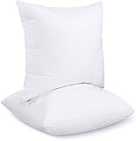 Utopia Bedding 2er Set Kissenfüllung 80 x 80 cm, Innenkissen Füllkissen Kopfkissen Sofakissen...