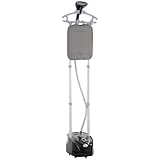 HOMCOM Vertikaler Dampfglätter 1950 W 32g/min, 2 Liter Wassertank, Teleskopstange, vertikales...