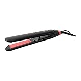 Philips Essential BHS376/00 Glättbürste, warm, Schwarz, Rosa, 1,8 m, Glätteisenbürste, warm, 230...