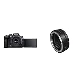 Canon EOS R10 Systemkamera + RF-S 18-45mm F4.5-6.3 is STM Zoomobjektiv & Bajonettadapter EF-EOS R...