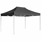 Homgoday Profi-Partyzelt Faltbar Faltpavillon Pop up Pavillon Gartenpavillon UV Schutz Partyzelt...