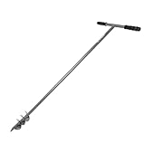 KADAX Erdlochbohrer für Einpflanzen von Bäumen, T-förmiger Handerdbohrer für Gartenarbeit,...