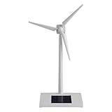 BuyWeek Solar Windmühle, Mini Solar Windrad Modell Miniatur Solarenergie Windkraftanlage Spielzeug...
