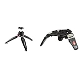 Manfrotto MTPIXIEVO-BK, PIXI EVO 2-teiliges Ministativ für spiegellose Kameras, kompakte...