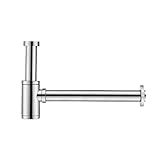 Badezimmer-Waschtisch-P-Trap-Abfluss Edelstahl-Spülbecken-Flaschensiphon Zubehör for...
