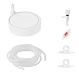 Flintronic Aquarium Luftstein Nano, Sprudelstein für Aquarium Teiche, Ultra-leiser Sprudelstein...