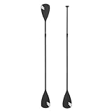 ECD Germany 2-in-1 Paddel für SUP/Kajak, 4-teiliges Kajakpaddel aus Aluminium, Länge individuell...