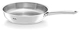 Fissler Steelux Pro / Edelstahl-Pfanne (Ø 28 cm) Bratpfanne-unbeschichtet, scharfes anbraten –...