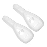 BUTIFULSIC 2 Stück Transparente Aufbewahrungsbox für Damenrasierer Handrasierer Halter aus...