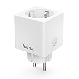 Hama WLAN Steckdose Professional, Mini Plug (smarte Steckdose mit Verbrauchsmessung, WiFi Steckdose...