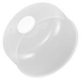 Healeved Ersatzdeckel für Eierkocher Transparent 15cm Eierdämpferdeckel aus Robustem Kunststoff...