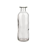 zongshengshop Tischdekoration Vase Glasvase Transparent So Wind Kleiner Durchmesser Transparentes...