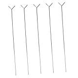 Anneome 5 Stück Teiliges Y Förmiges Angelruten Erdspieß Stativ aus Robustem Material Einfacher...