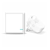 NineLeaf Funksteckdosen mit fernbedienung,Steckdose mit Schalter,100m Fernbedienungsreichweite,...