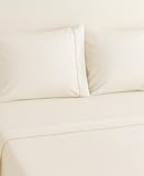 Dreamers Den Bettlaken 150cmx250cm, Stickstoff, geeignet für Allergiker geeignet, Schrumpf- und...