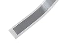 MASHPAPER 2500 Gewebeklebepads Kleberechtecke 15 x 30 mm silber grau aus Gewebeband 54001515