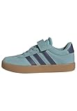 adidas Unisex Kinder VL Court 3.0 Hook and Loop Shoes Kids, Mint ton/preloved Ink/Silver met., 31...