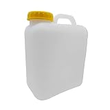 AnSa Weithalskanister 13 16 19 Liter Trinkwasser Camping Kanister | DIN 96 | Premium Wasserkanister...