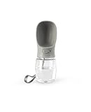 lionto Wasserflasche für Hunde und Katzen, 350ml, Hundetrinkflasche tragbar und auslaufsicher aus...