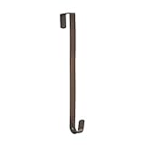 Aeranto 38,1 cm Kranzaufhänger für Haustür, dünner Metallhaken für Kranz, Türschild,...