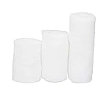 5x VERBANDROLLEN 4m elastische Bandage Verband Binde Fixierbinde 3 Größen