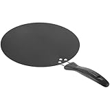 MUCKLILY Tragbare Antihaft Crêpe Pfanne 30cm mit Griff aus Robustem Material für Zuhause und...
