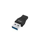 Hama USB C Adapter, USB A Stecker auf USB C Buchse (Zum Verbinden von PC, Laptop, MacBook, Tablet...