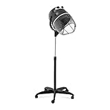 physa PHY-1100HD-2 BLACK Haartrockner Haartrockenhaube Trockenhaube Friseur mit Stativ 1.100 W...
