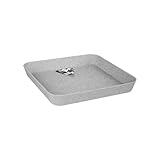 elho Loft Urban Untersetzer Eckig 28 - Untersetzer für Außen & Zubehör - Ø 27.5 x H 3.8 cm -...