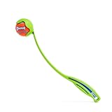 Chuckit, Jette! Fetch Dog Sports Ballwerfer, Hundespielzeug, mit kleinem Tennisball, klein 5.1 cm...