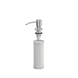 QUADRON Seifenspender Edelstahl 350ml Spülmittelspender, Metall Nachfüllbarer Soap Dispenser,...