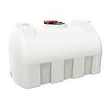 KMND Wassertank 2000L Trinkwasser & Regenwasser - lebensmittelechter PE Transporttank mit...